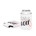 Black & Red FL Can Cooler