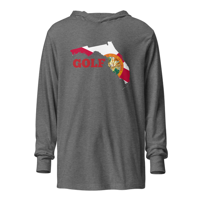 Florida Golf long-sleeve tee hoodie