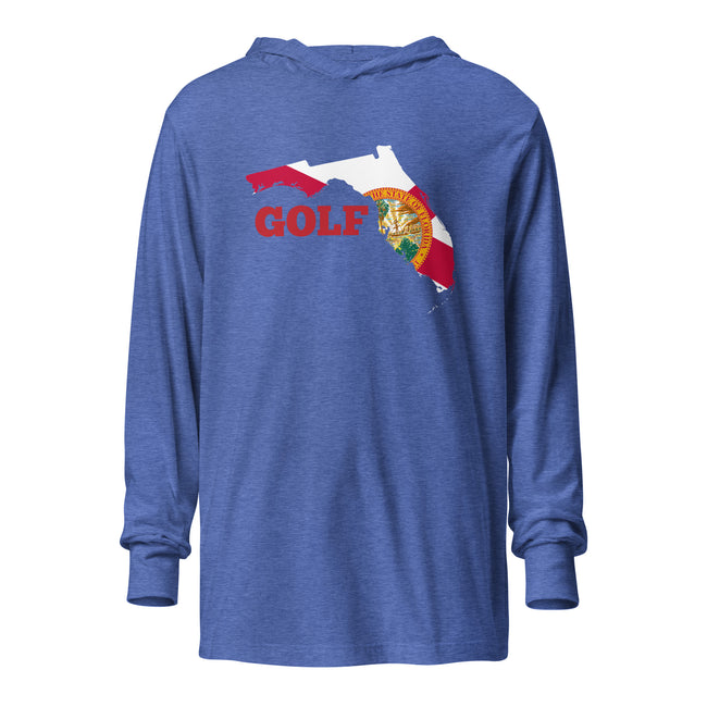 Florida Golf long-sleeve tee hoodie
