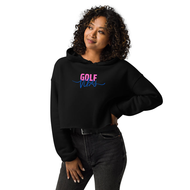 Golf Vibes Crop Hoodie