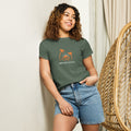 Palms and Sun Women’s high-waisted t-shirt