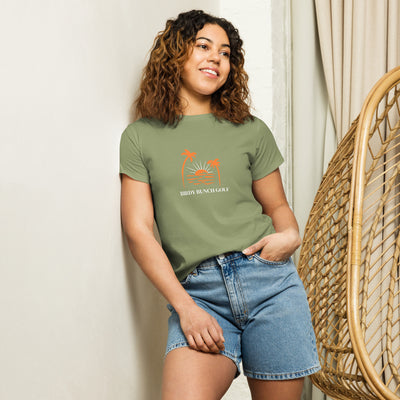 Palms and Sun Women’s high-waisted t-shirt