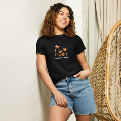 Palms and Sun Women’s high-waisted t-shirt